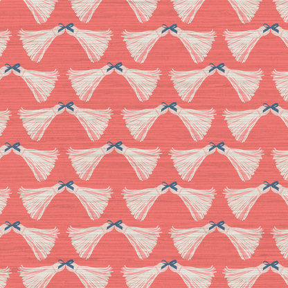 Havana Tassels and Bows Wallpaper by June St. George