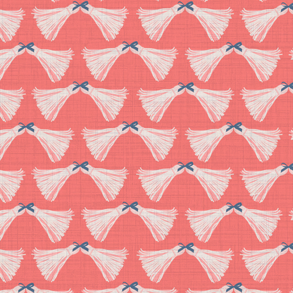 Havana Tassels and Bows Wallpaper by June St. George