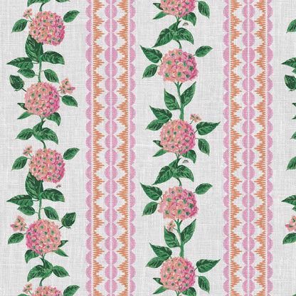 wallpaper Natural Textured Eco-Friendly Non-toxic High-quality Sustainable Interior Design Bold Custom Tailor-made Retro chic Grand millennial Maximalism Traditional Dopamine decor preppy garden botanical hydrangea floral stripe leaf lace pink orange purple girl nursery kid feminine grandma chic cottage core traditional american countryside linen high-end luxury designer 