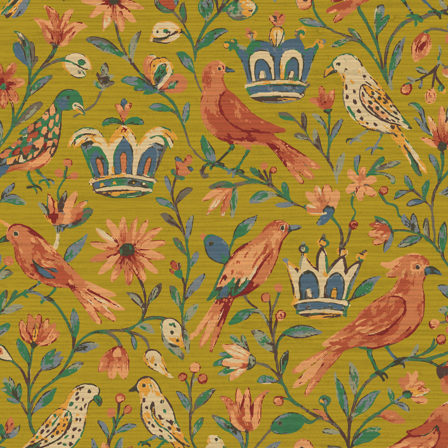 Heritage Flight Bird Wallpaper