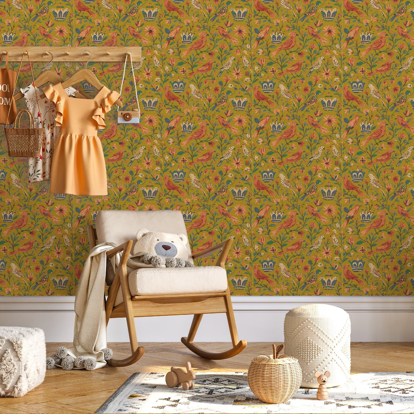 Heritage Flight Bird Wallpaper