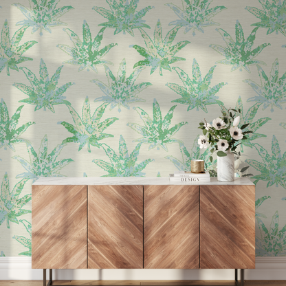 High Times at Ridgemont Marijuana Leaf Wallpaper