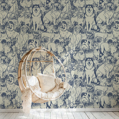 Hughes' Hound Dog Wallpaper