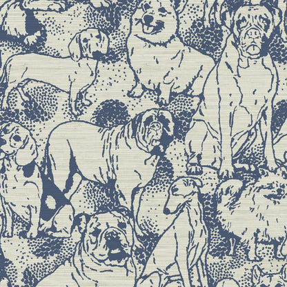 Hughes' Hound Dog Wallpaper