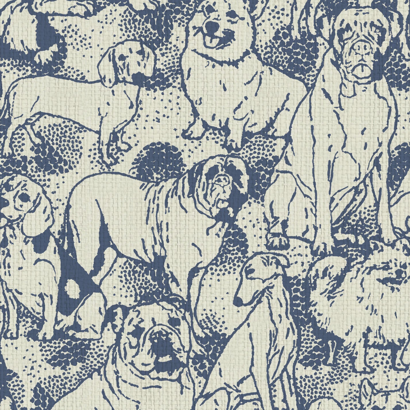Hughes' Hound Dog Wallpaper