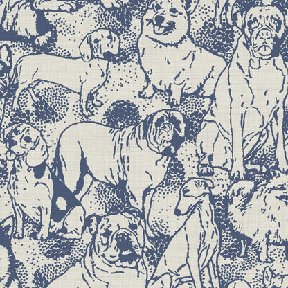 Hughes' Hound Dog Wallpaper