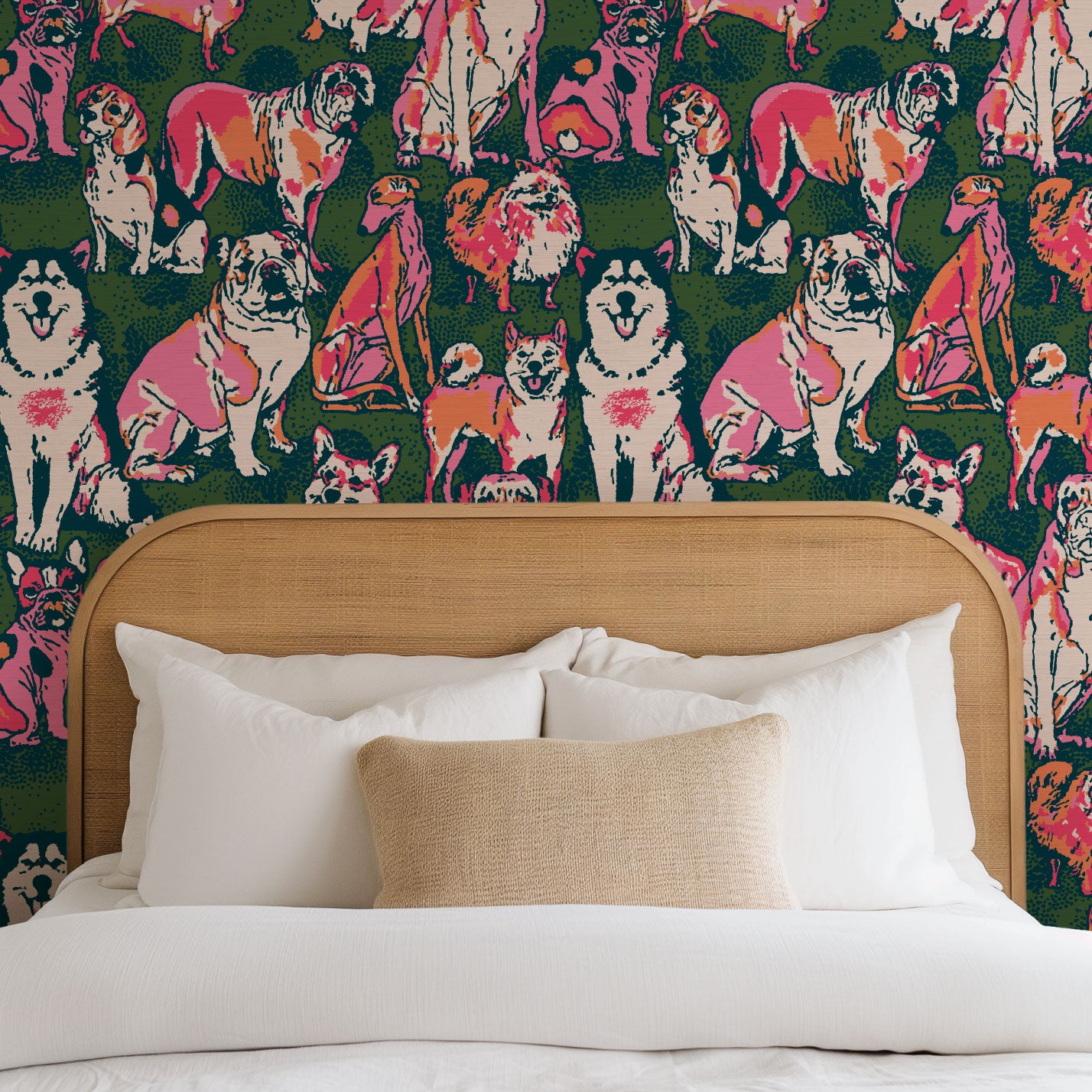 Hughes' Hound Dog Wallpaper