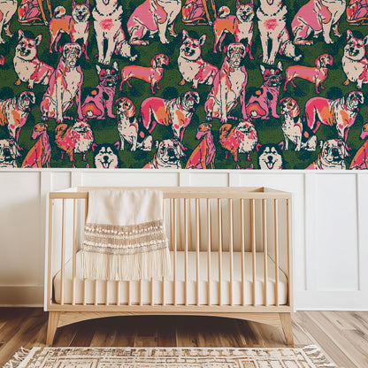 Hughes' Hound Dog Wallpaper