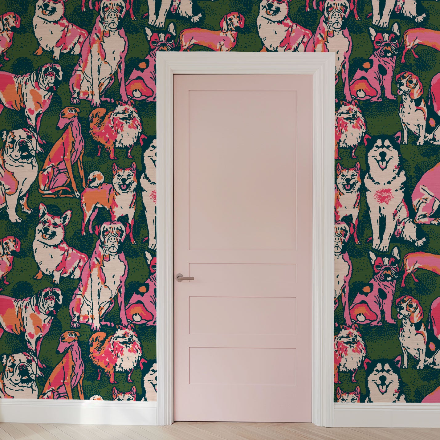 Hughes' Hound Dog Wallpaper
