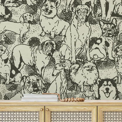 Hughes' Hound Dog Wallpaper