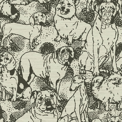 Hughes' Hound Dog Wallpaper
