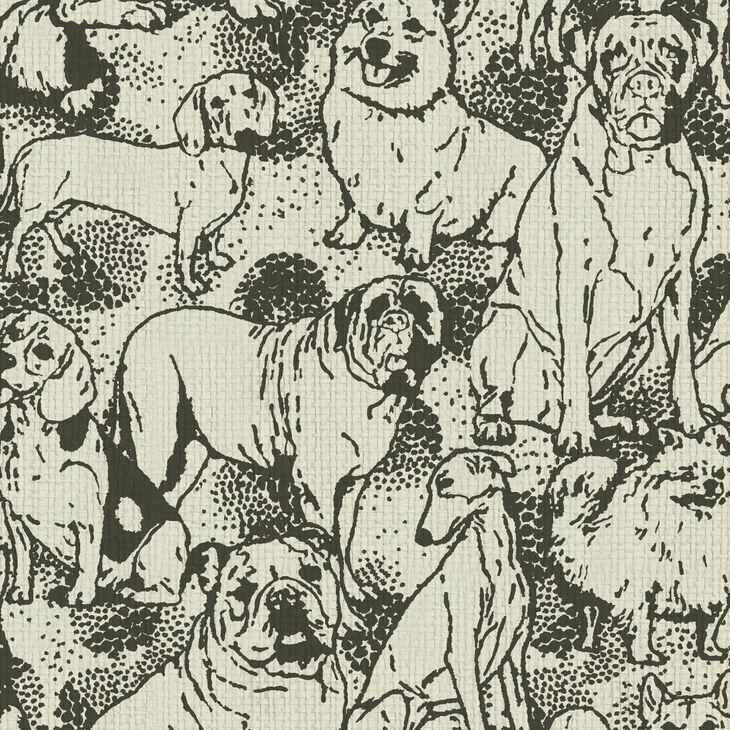 Hughes' Hound Dog Wallpaper