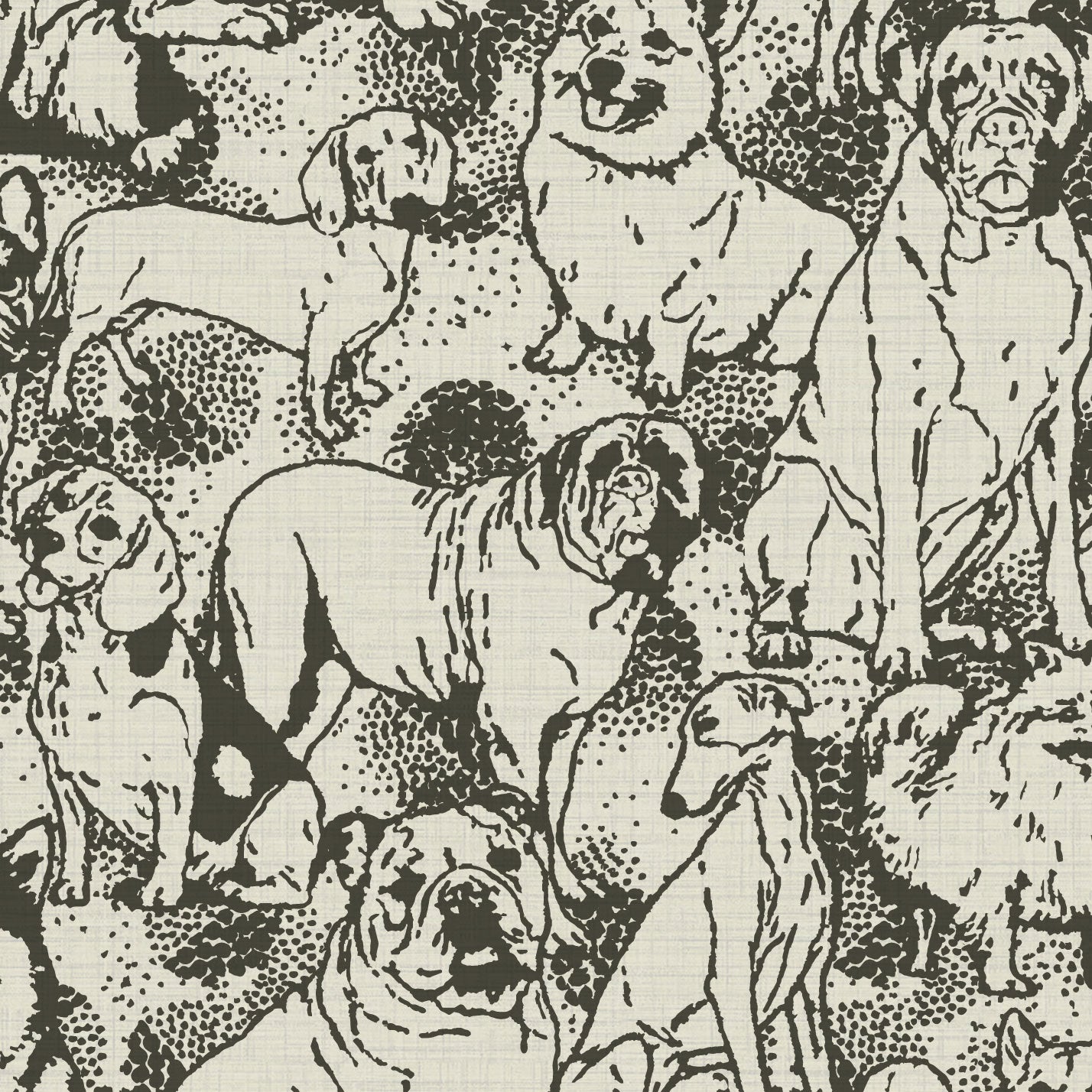 Hughes' Hound Dog Wallpaper