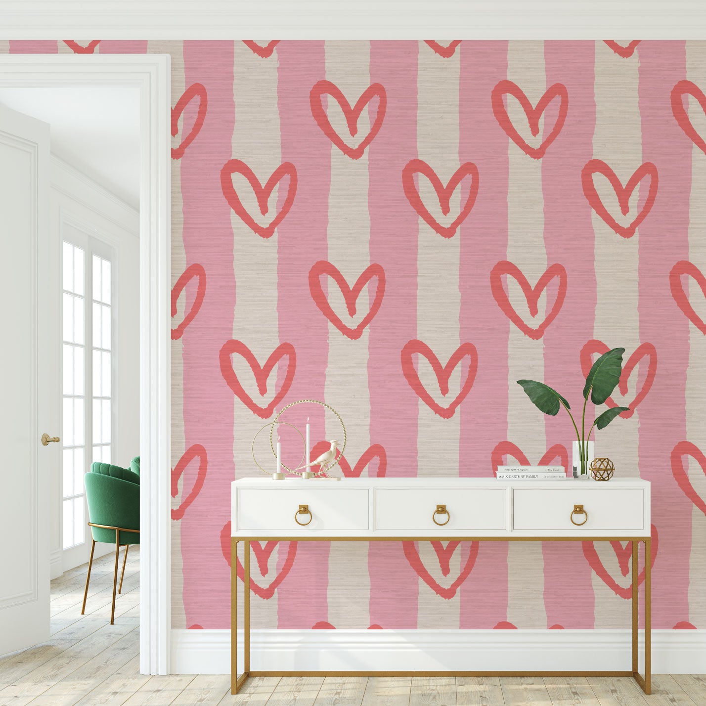 Hungry Heart Wallpaper by House of Shan