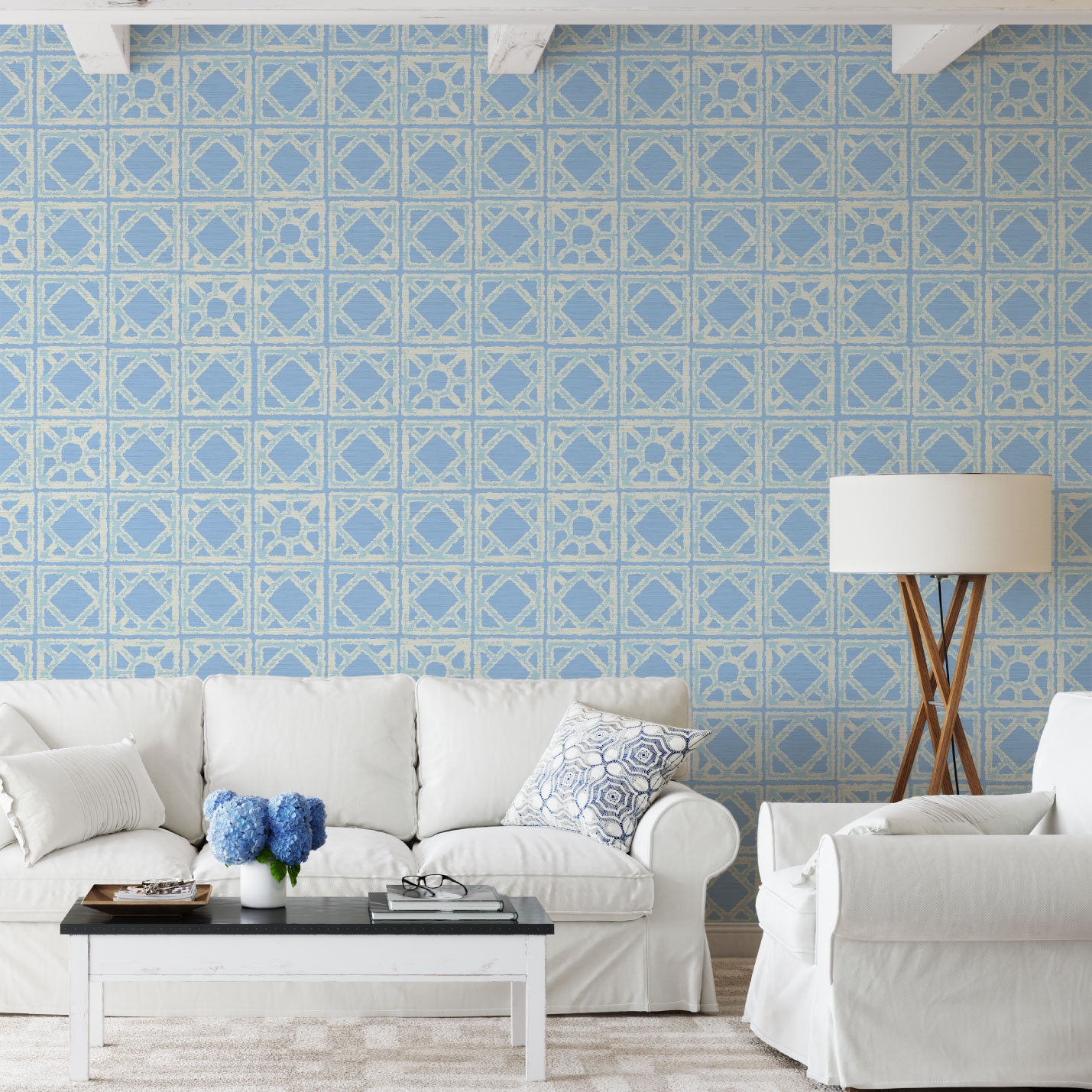 Invisible Touch Breeze Block Wallpaper