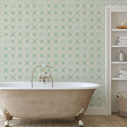 Invisible Touch Breeze Block Wallpaper