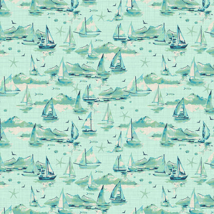 Islands In The Stream Sailboats Wallpaper