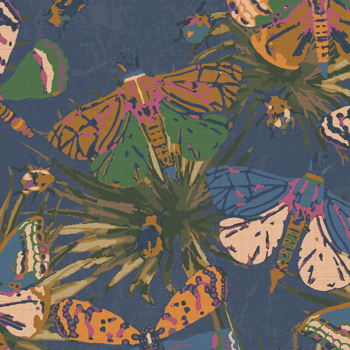 Jitterbug Butterflies Wallpaper