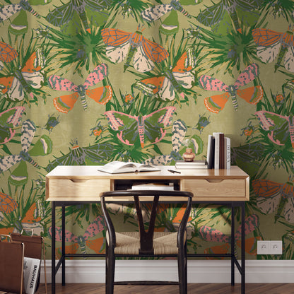 Jitterbug Butterflies Wallpaper