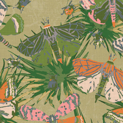 Jitterbug Butterflies Wallpaper
