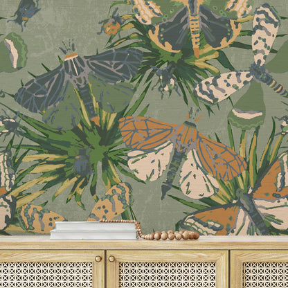 Jitterbug Butterflies Wallpaper