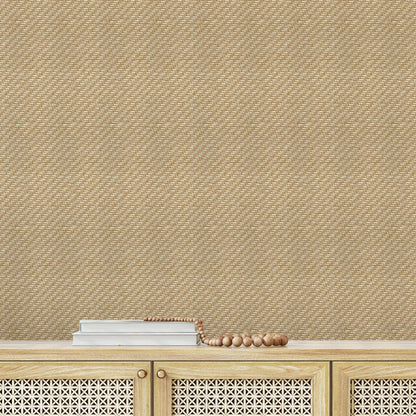 Lets Buy a Yacht Diagonal Stripe Textured Paperweave Wallpaper