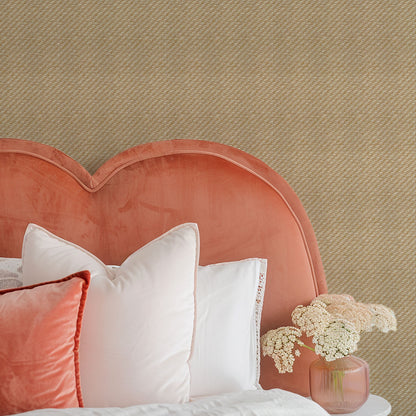 Lets Buy a Yacht Diagonal Stripe Textured Paperweave Wallpaper