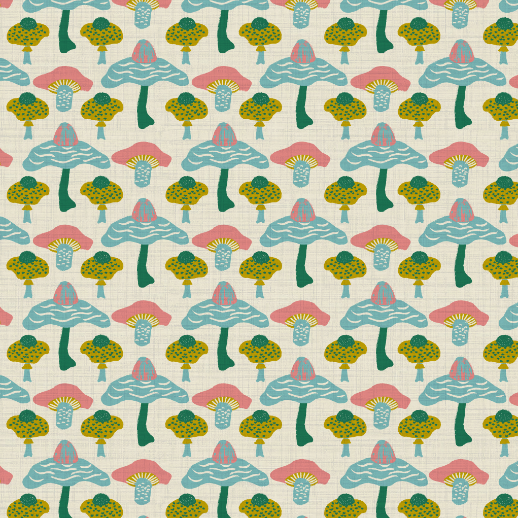 License To Shroom Mushroom Wallpaper