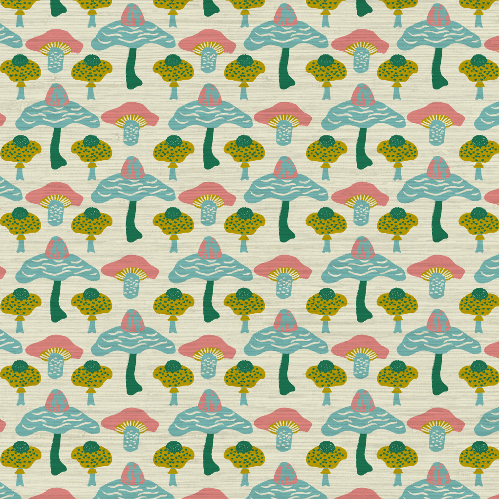 License To Shroom Mushroom Wallpaper