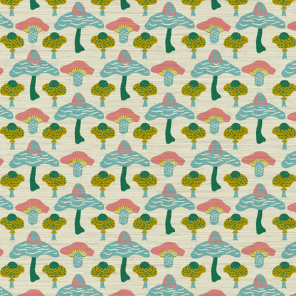 License To Shroom Mushroom Wallpaper