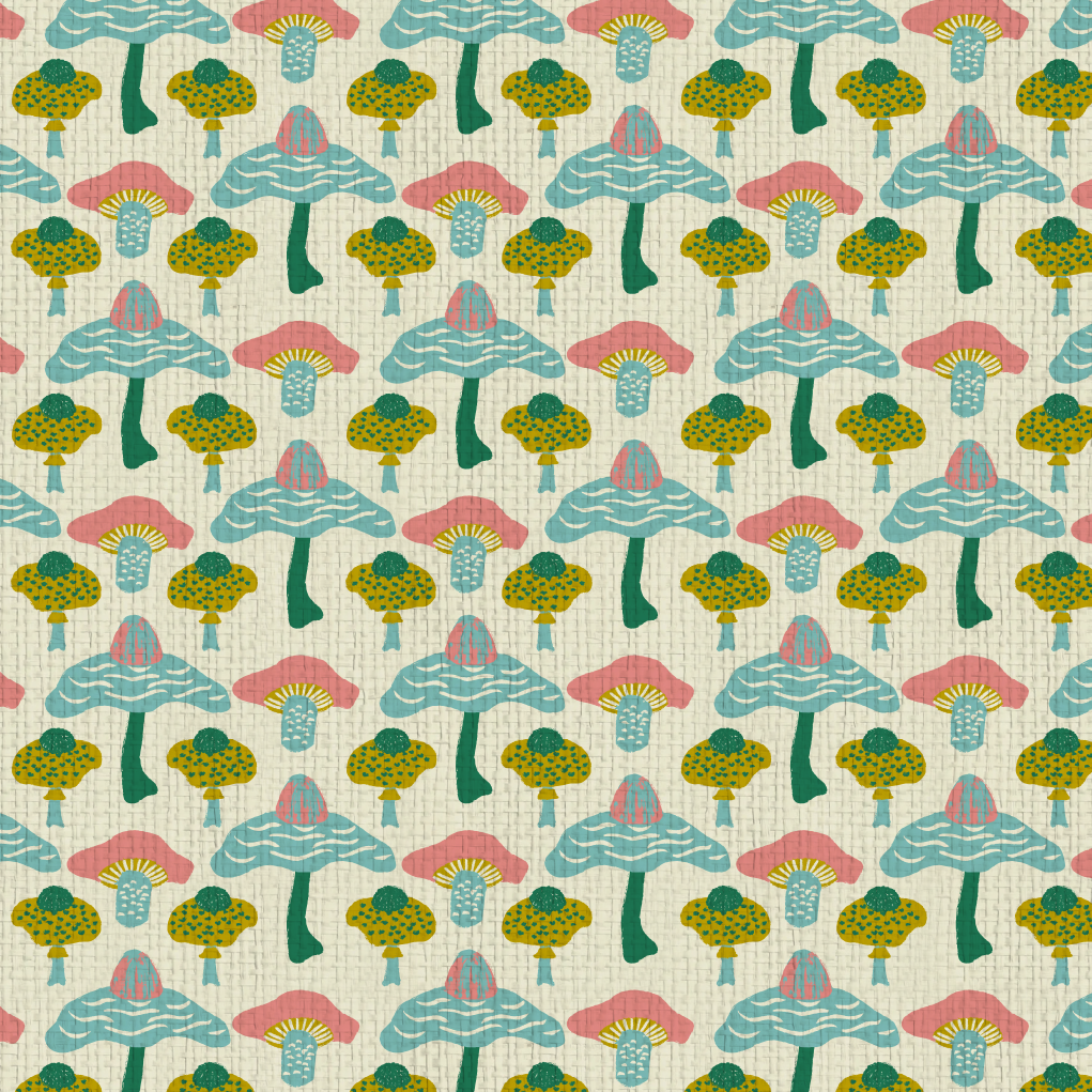 License To Shroom Mushroom Wallpaper