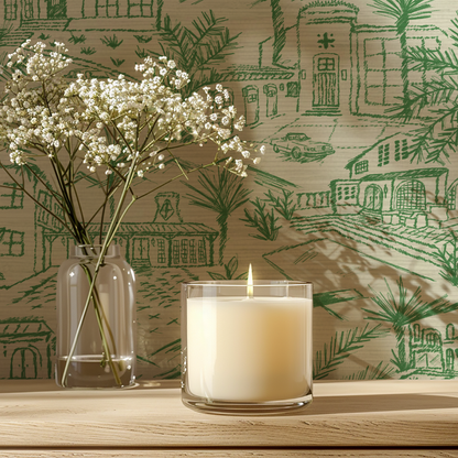 Lockridge Estate Mini Mid-Century Toile Wallpaper