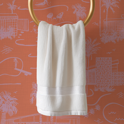 Love Shack Palm Springs Toile Wallpaper