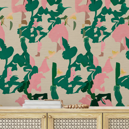 Lucinda Abstract Art Wallpaper by Natalie Westbrook