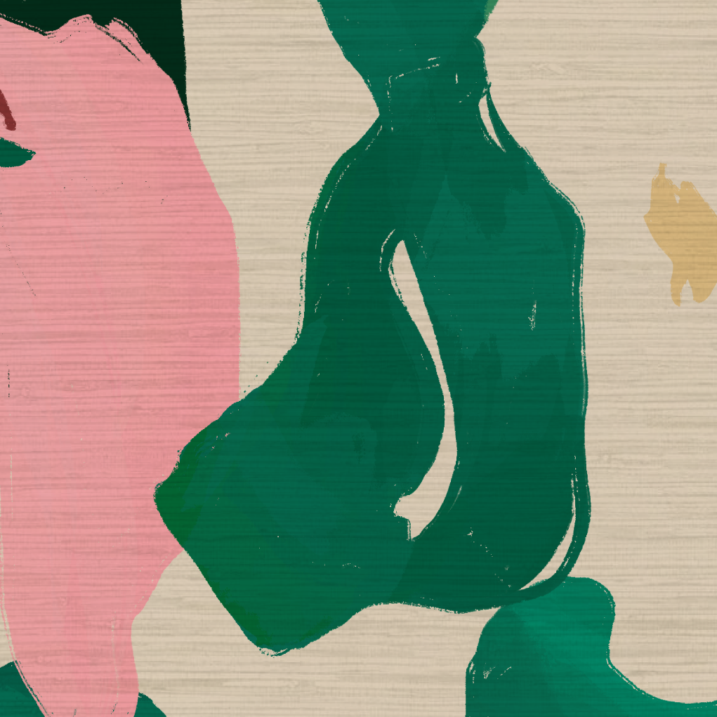 Lucinda Abstract Art Wallpaper by Natalie Westbrook