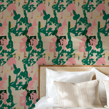 Lucinda Abstract Art Wallpaper by Natalie Westbrook