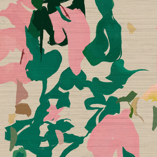 Lucinda Abstract Art Wallpaper by Natalie Westbrook