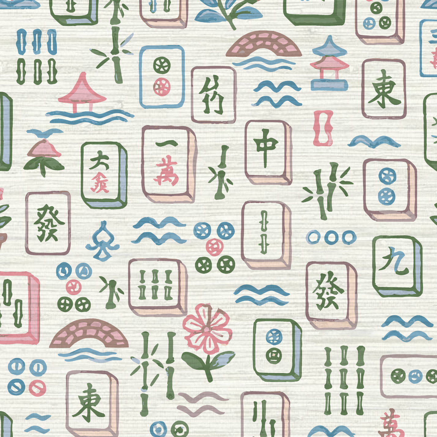 Maison Mahjong Wallpaper