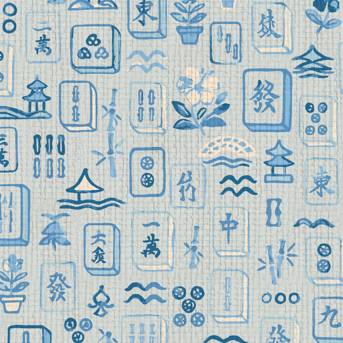 Maison Mahjong Wallpaper