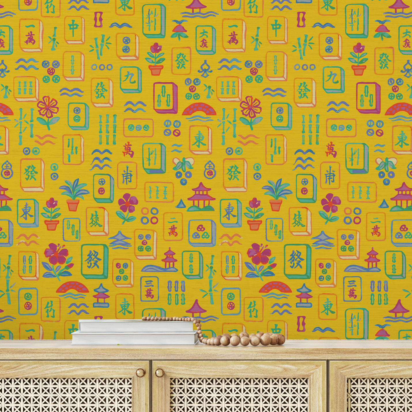 Maison Mahjong Wallpaper