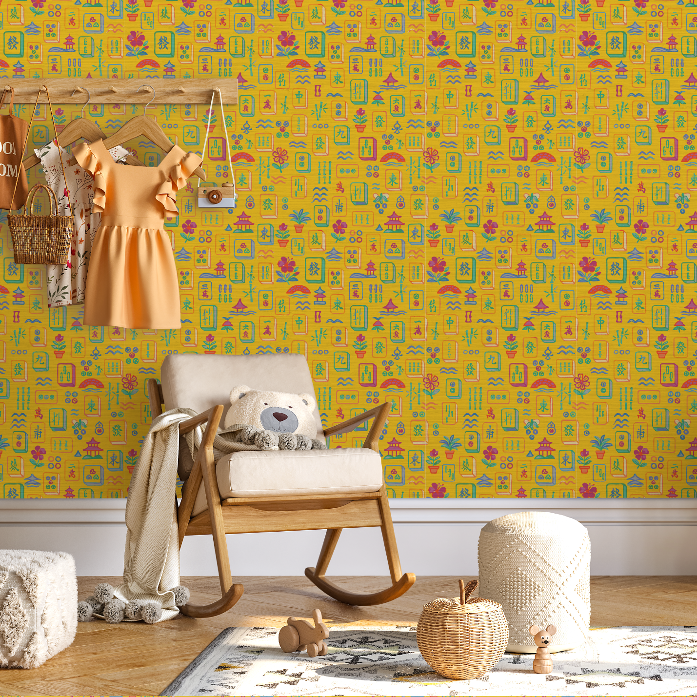 Maison Mahjong Wallpaper