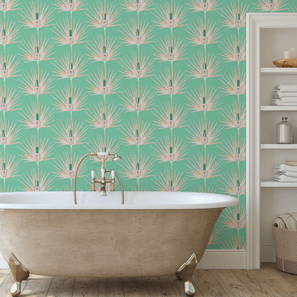 Nailed It Tropical Nail Polish Wallpaper