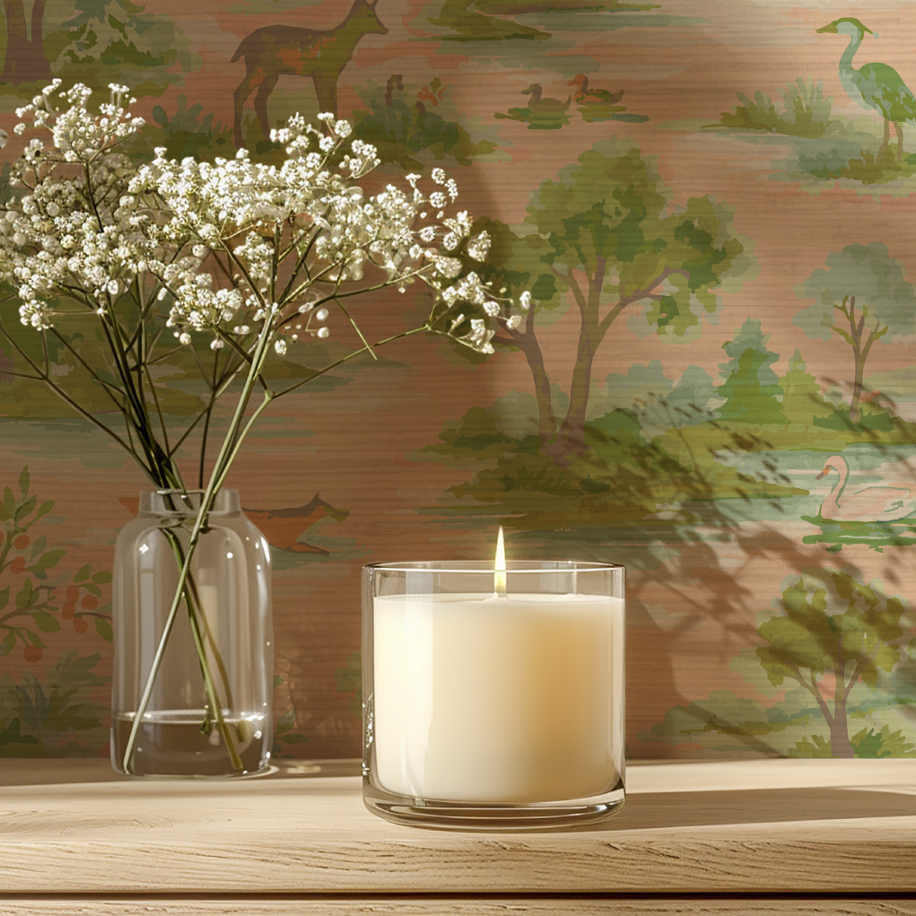 Norwegian Woodlands Toile Wallpaper