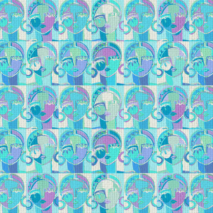 Pop Portrait Women Wallpaper by Brittany Atkinson