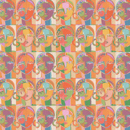 Pop Portrait Women Wallpaper by Brittany Atkinson