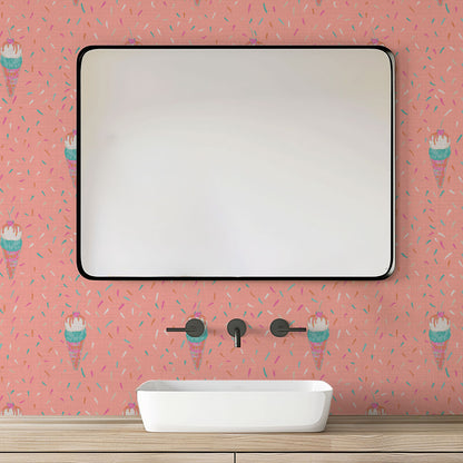 Pour Some Sugar Ice Cream Cone Wallpaper