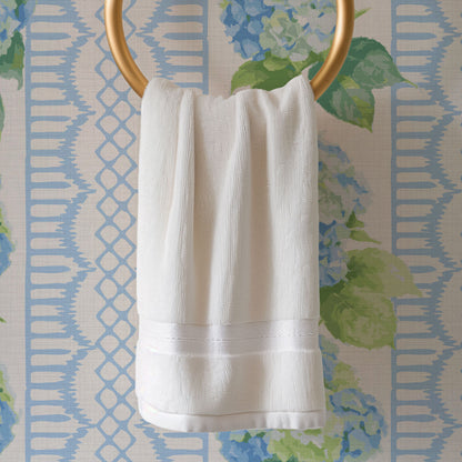 Promises Promises Hydrangea Stripe Wallpaper