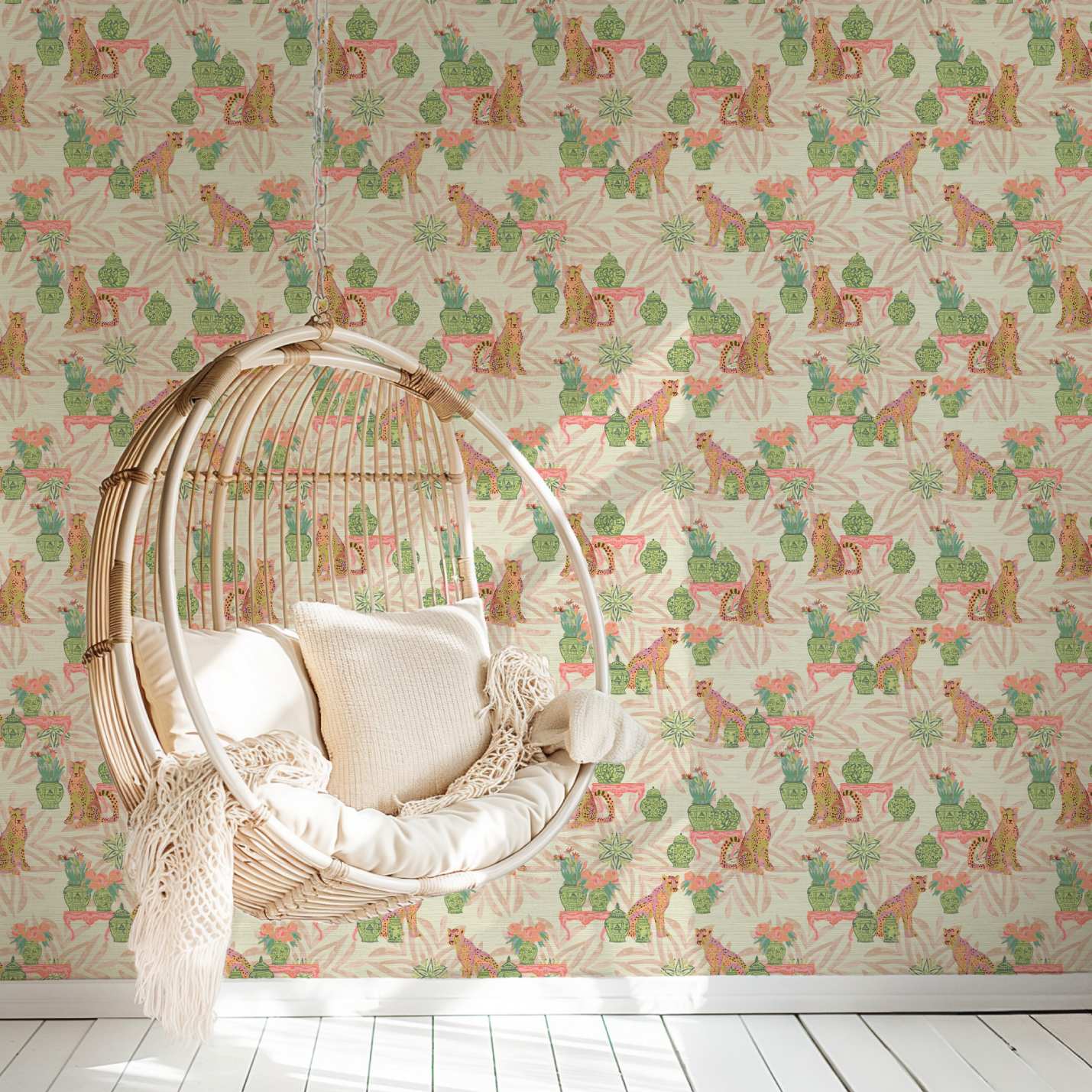 Reap The Wild Wind Chinoiserie Wallpaper