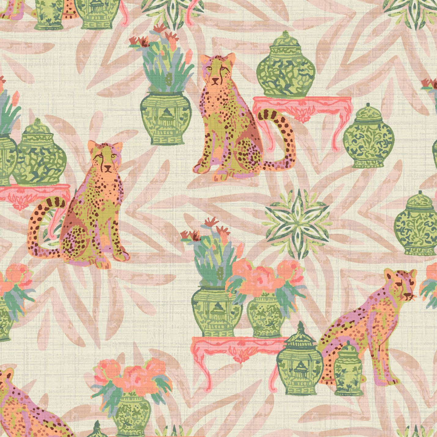 Reap The Wild Wind Chinoiserie Wallpaper