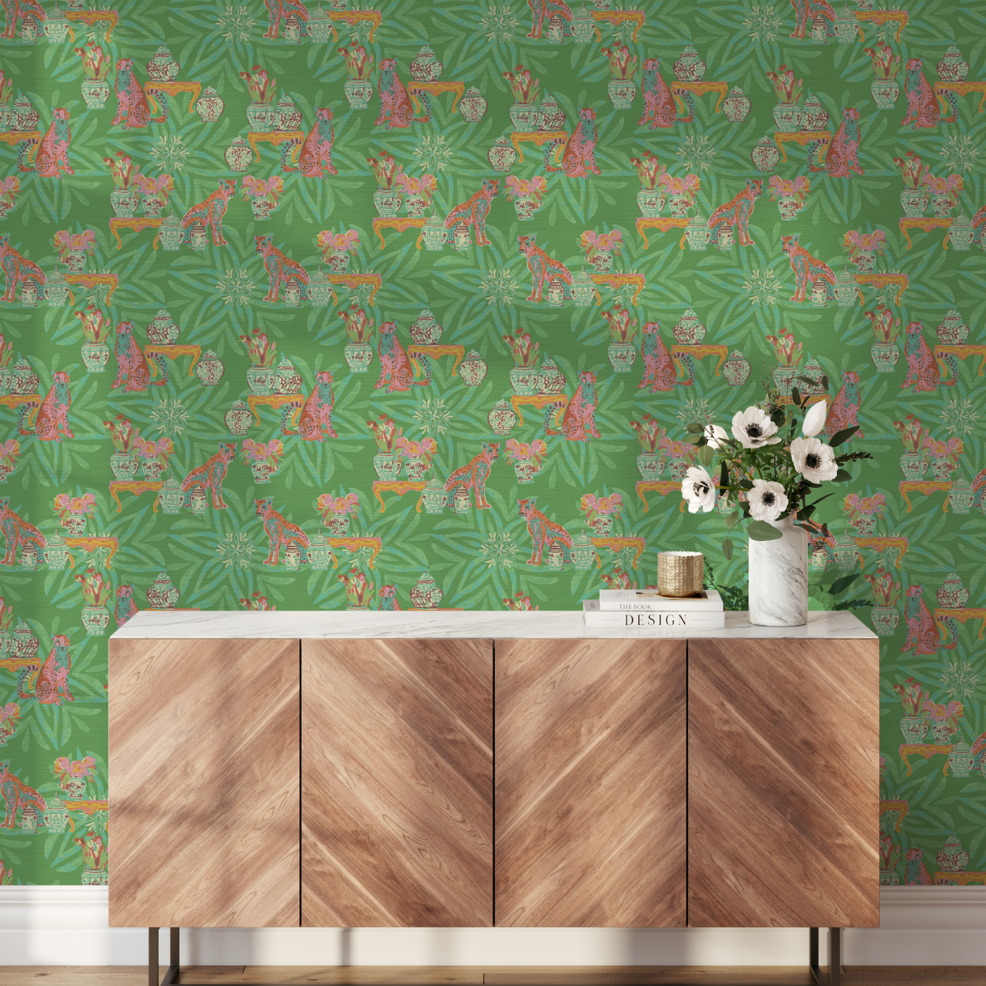 Reap The Wild Wind Chinoiserie Wallpaper